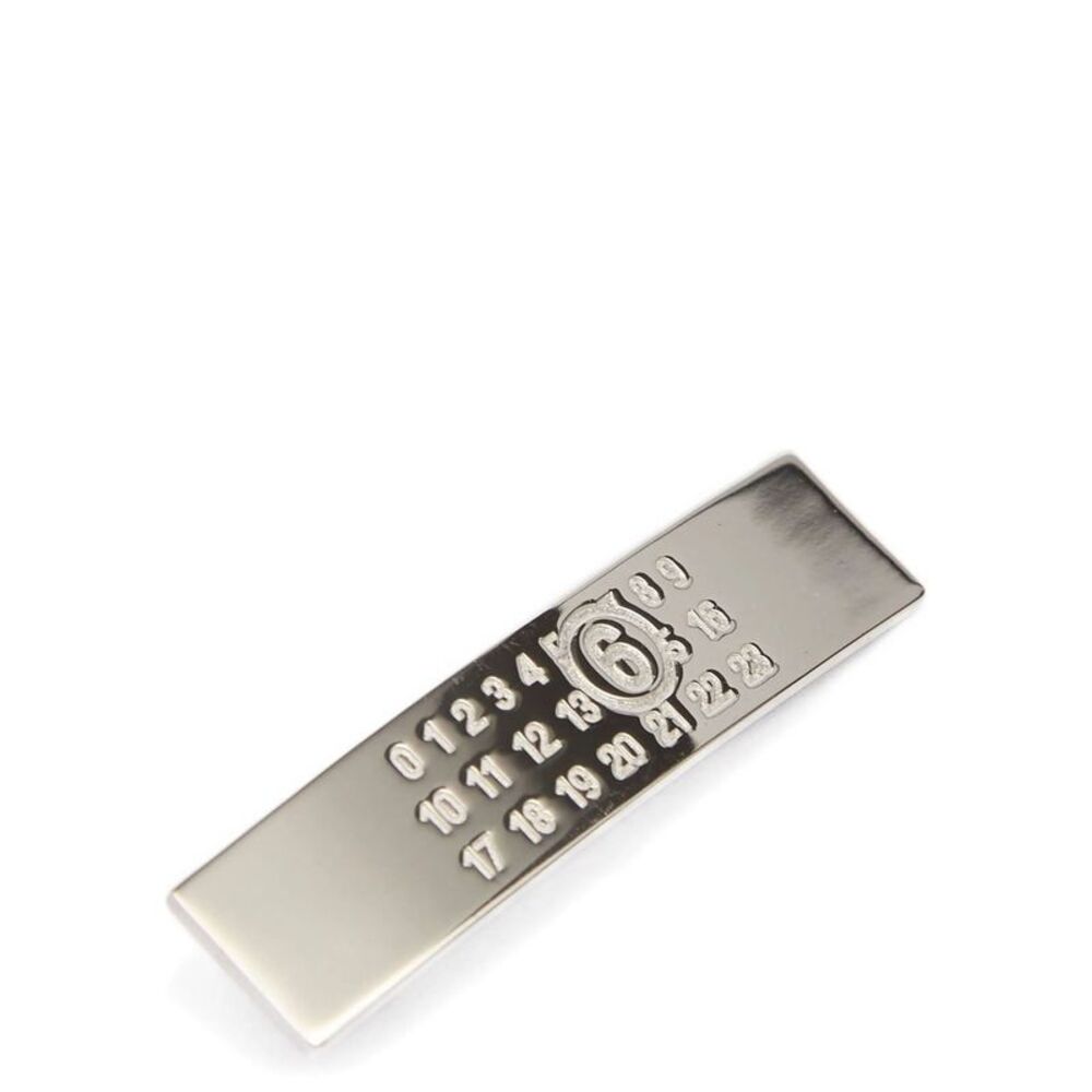 MM6 Maison Margiela Silver Brass Hair Women's Clip